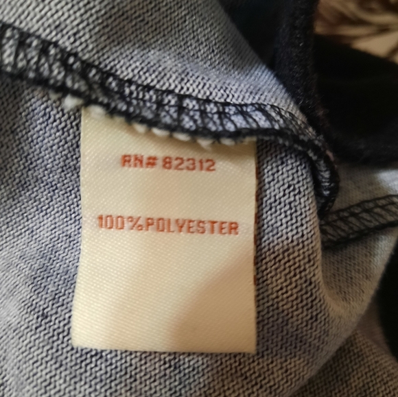 Dress M/L Paisley L/S Black And Yellow Gold RN#82312 - Picture 4 of 12